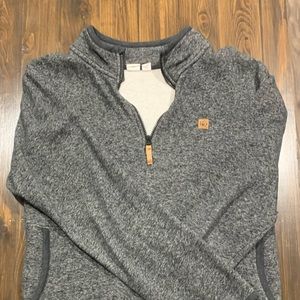 Ten tree 1/4 zip crew neck